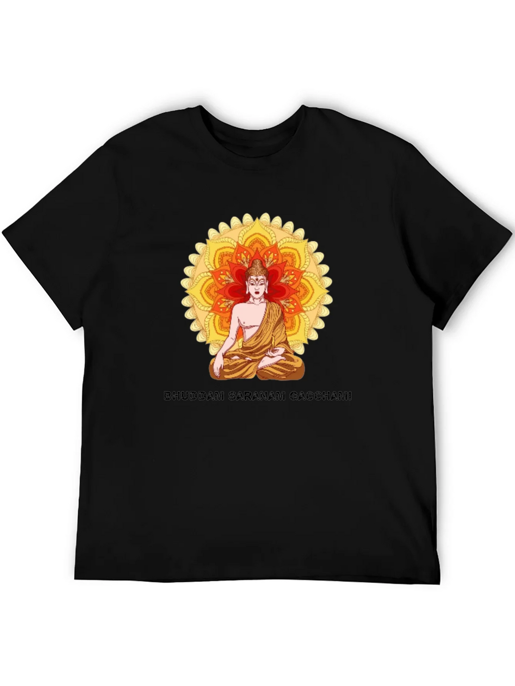 Buddham Saranam Gacchami Graphic Tee product image 5