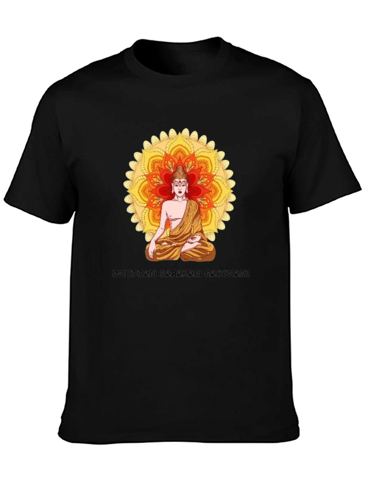 Buddham Saranam Gacchami Graphic Tee product image 3