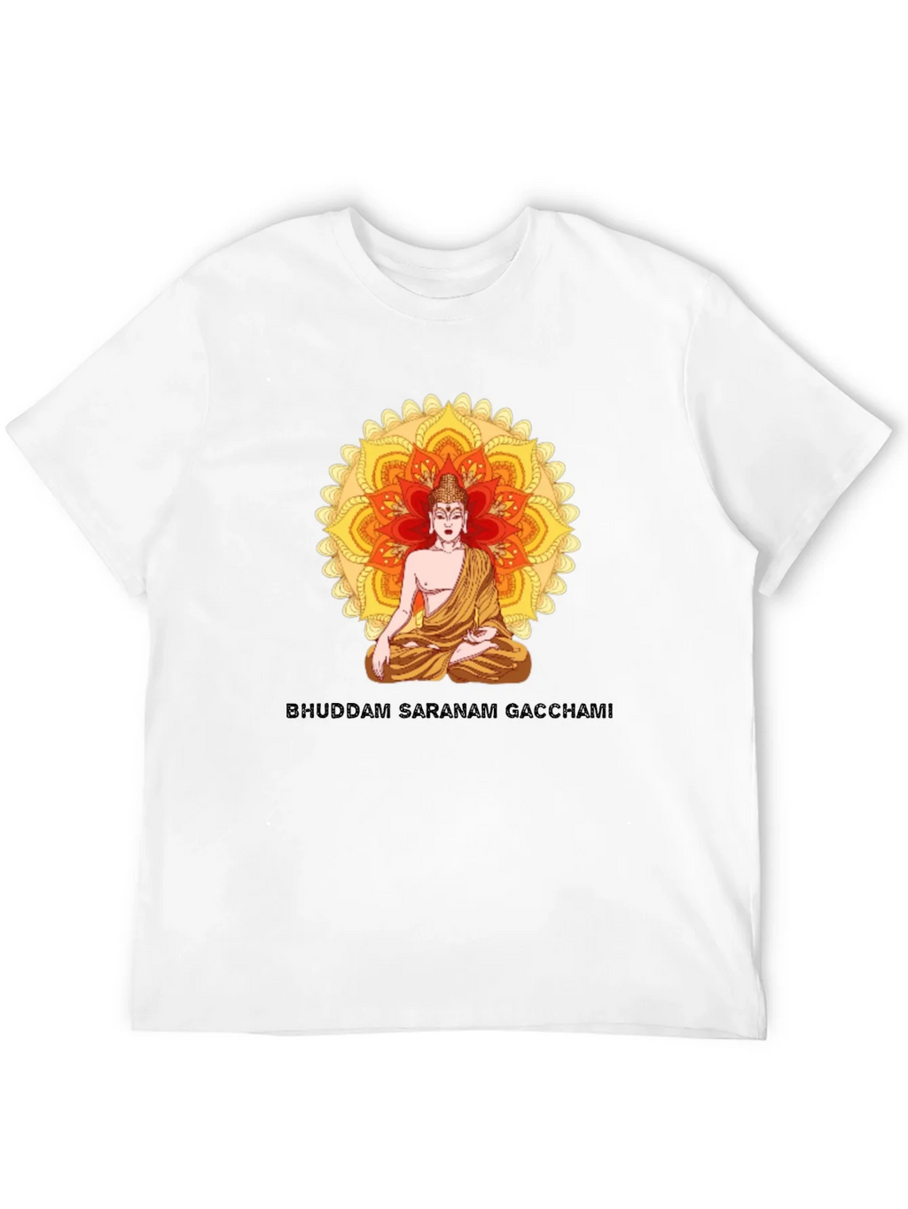 Buddham Saranam Gacchami Graphic Tee product image 11
