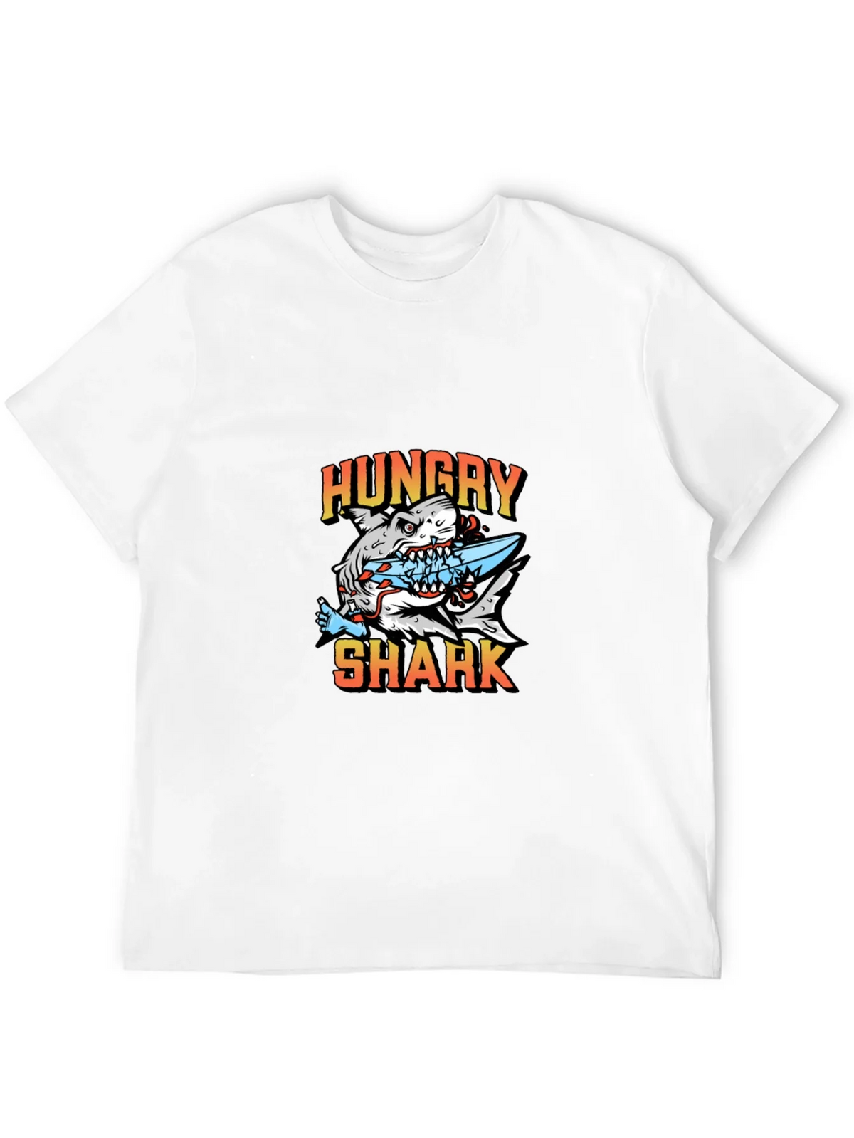 Hungry Shark Graphic T-Shirt - Unisex product image 11