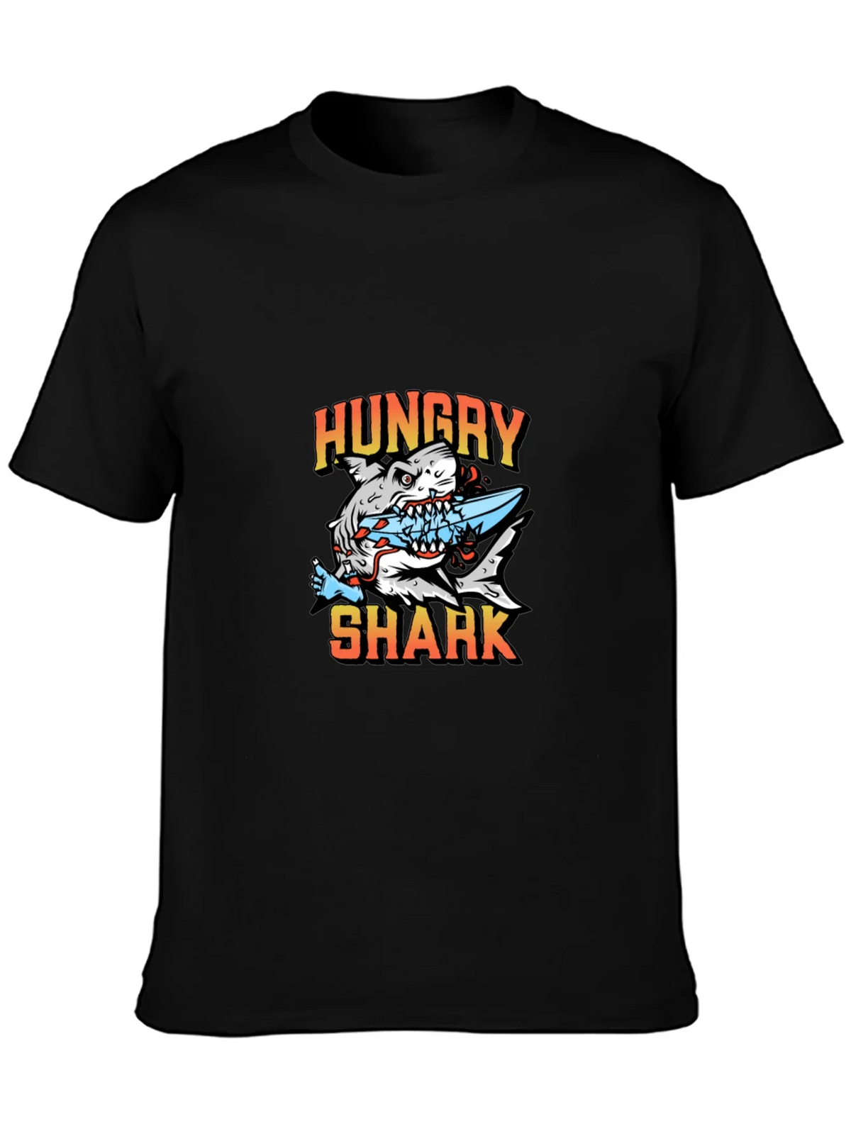 Hungry Shark Graphic T-Shirt - Unisex product image 3