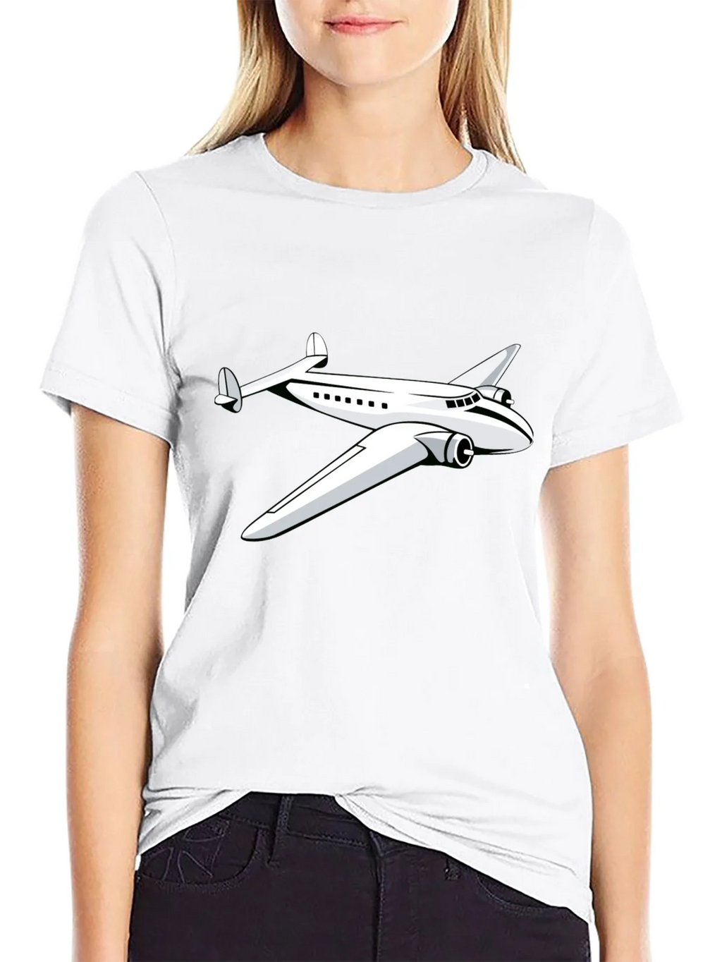 Vintage Airplane Graphic T-Shirt - Classic Design product image 8