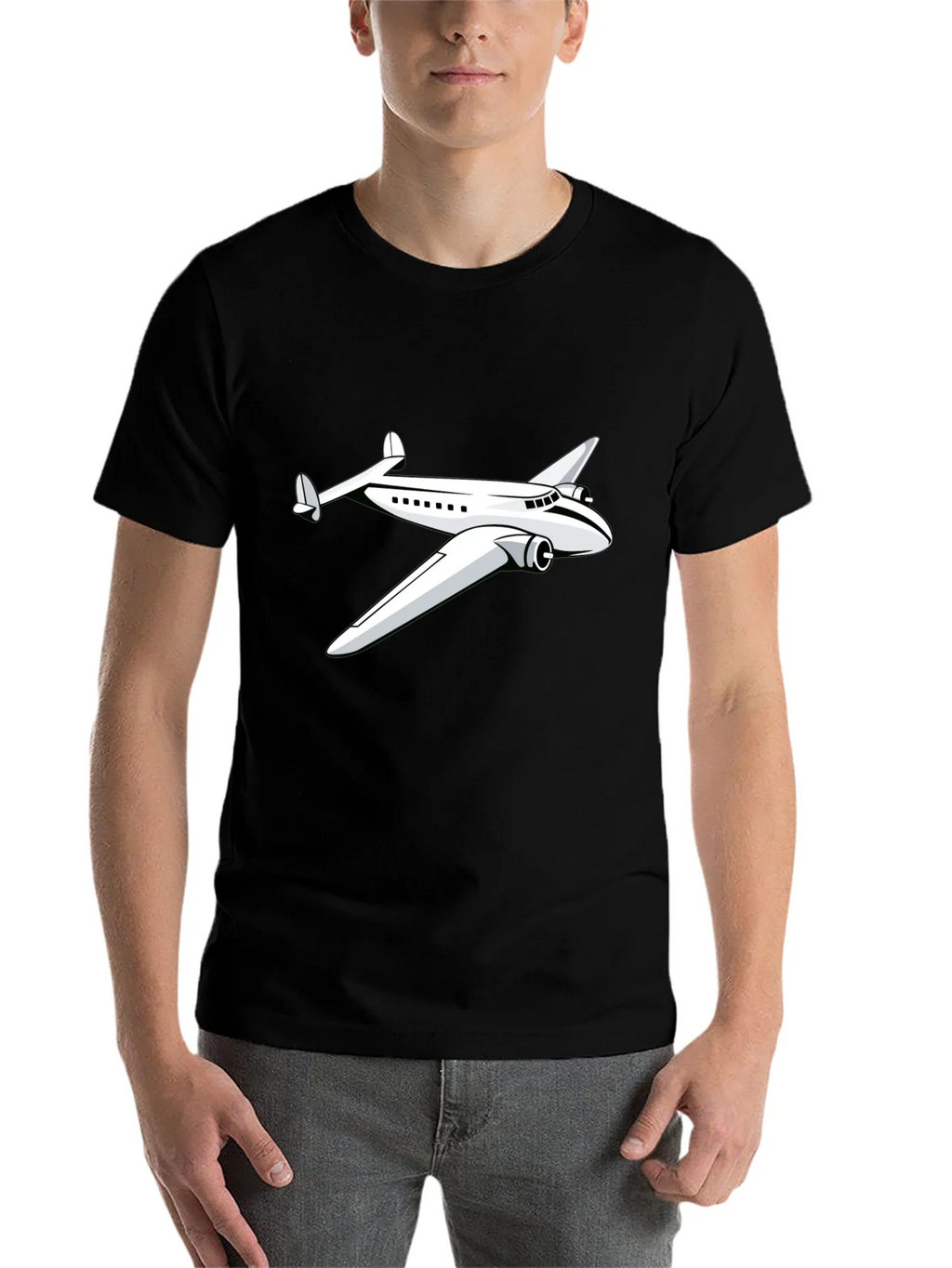 Vintage Airplane Graphic T-Shirt - Classic Design product image 4