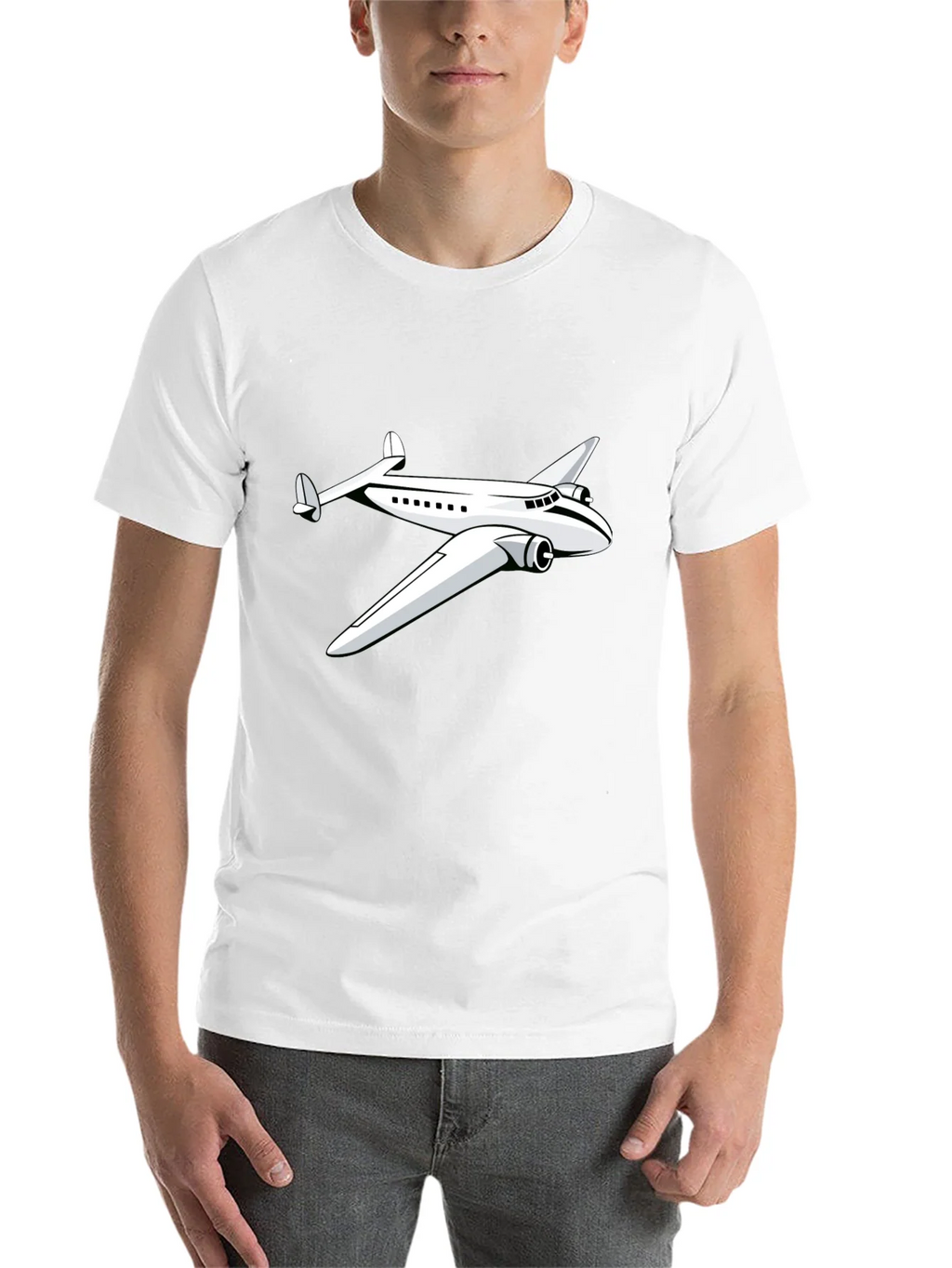 Vintage Airplane Graphic T-Shirt - Classic Design product image 10