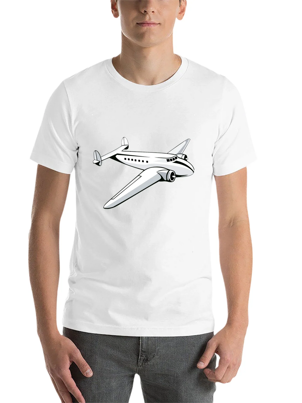 Vintage Airplane Graphic T-Shirt - Classic Design product image 10