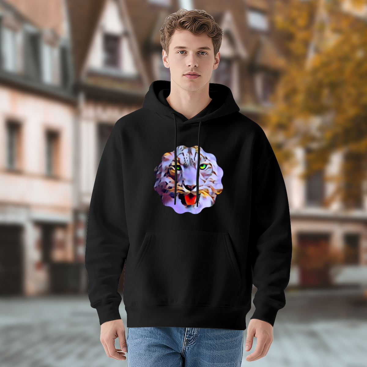 Urban Streetwear Hoodie - Bold Graphic Design Sweatshirt product image 4