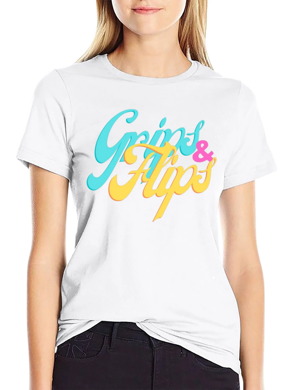 Grips & Flips Graphic Tee - Stylish Mens T-Shirt product image 8