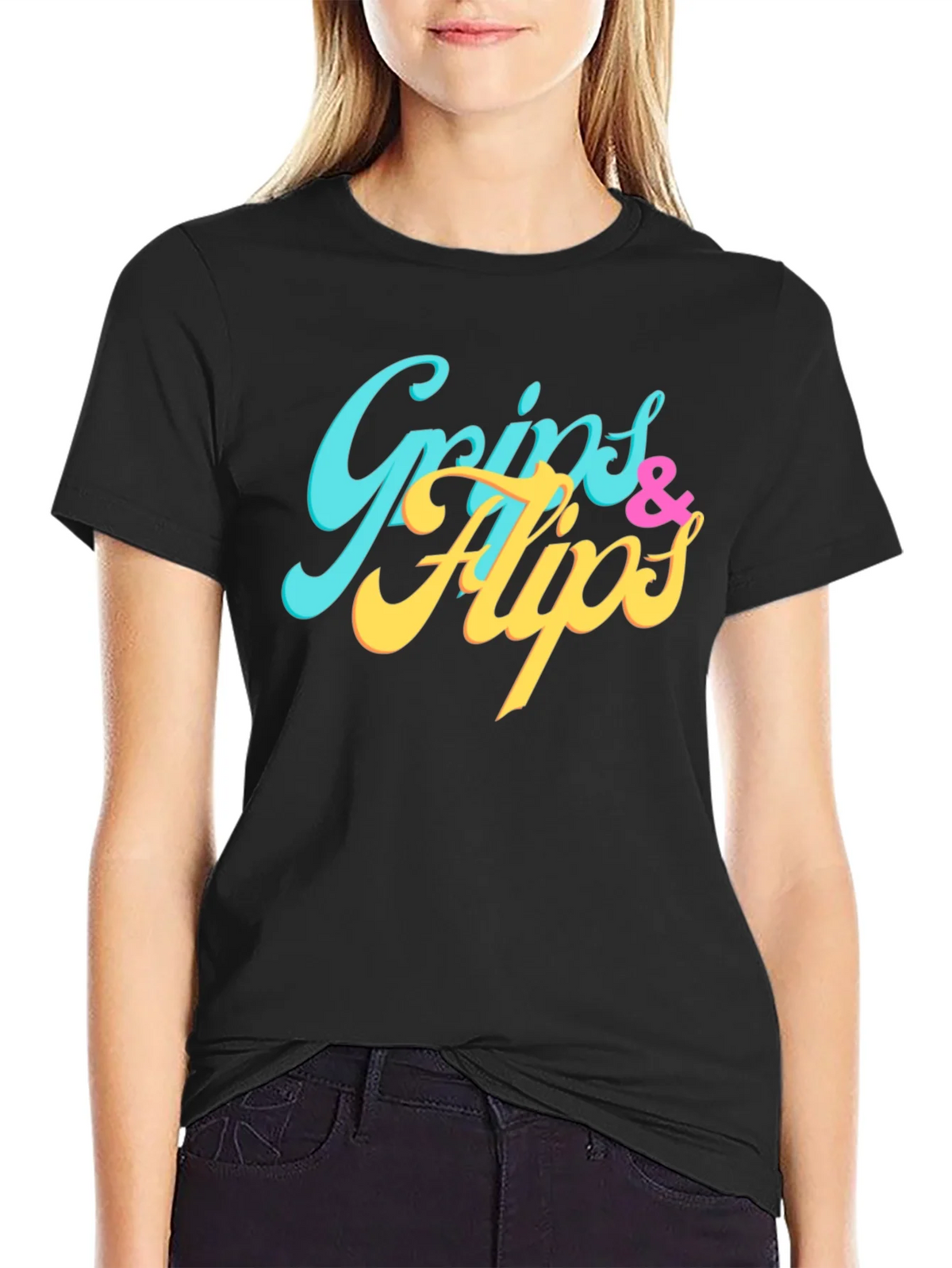 Grips & Flips Graphic Tee - Stylish Mens T-Shirt product image 2