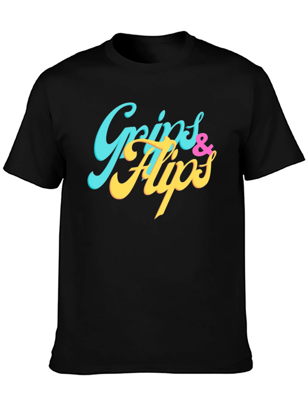 Grips & Flips Graphic Tee - Stylish Mens T-Shirt product image 3