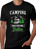 Camping Makes Everything Better Graphic Tee product image 1