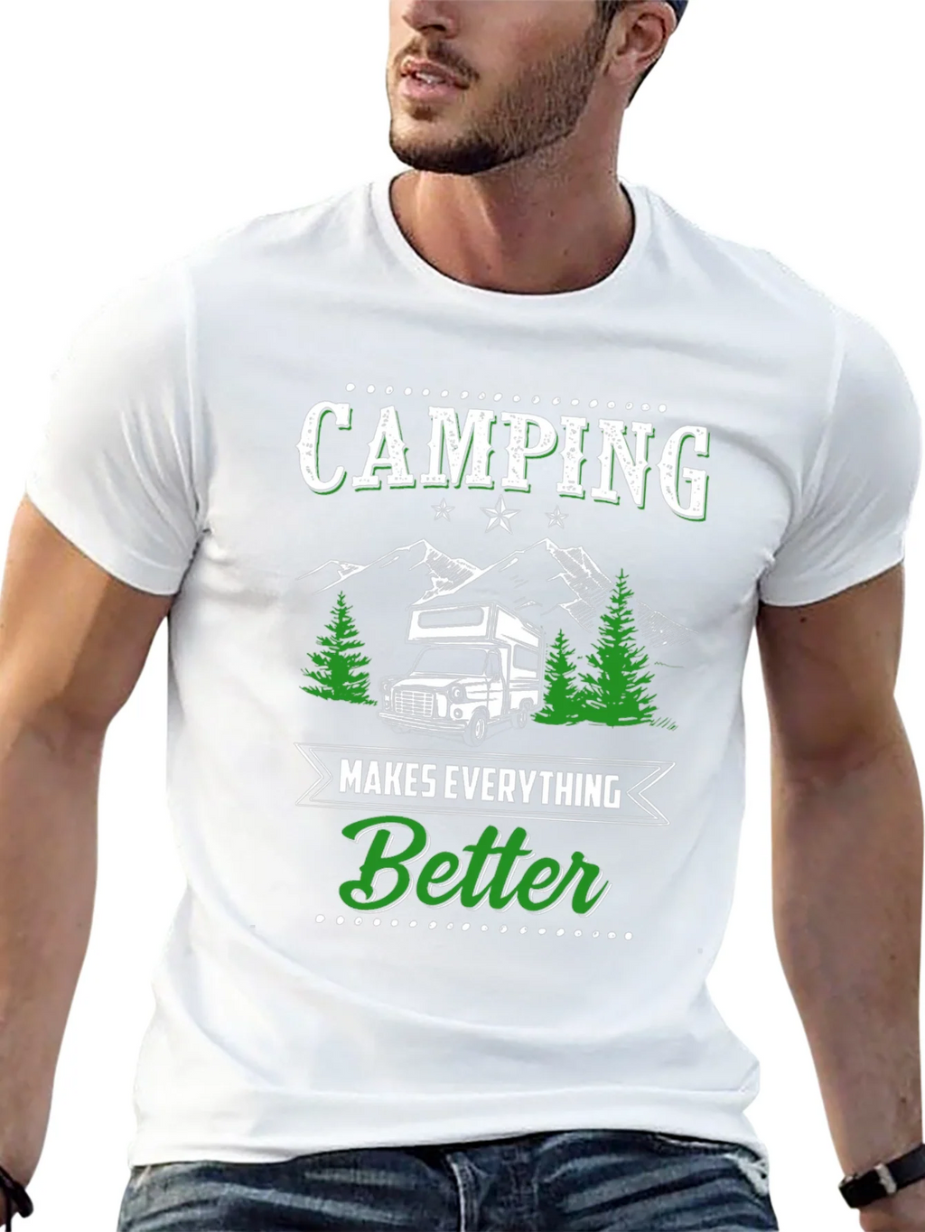 Camping Makes Everything Better Graphic Tee product image 12