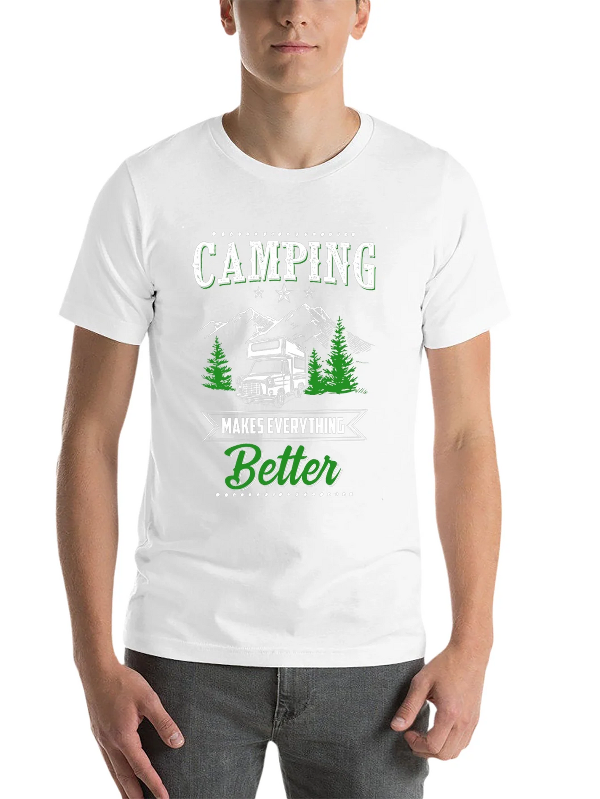 Camping Makes Everything Better Graphic Tee product image 10