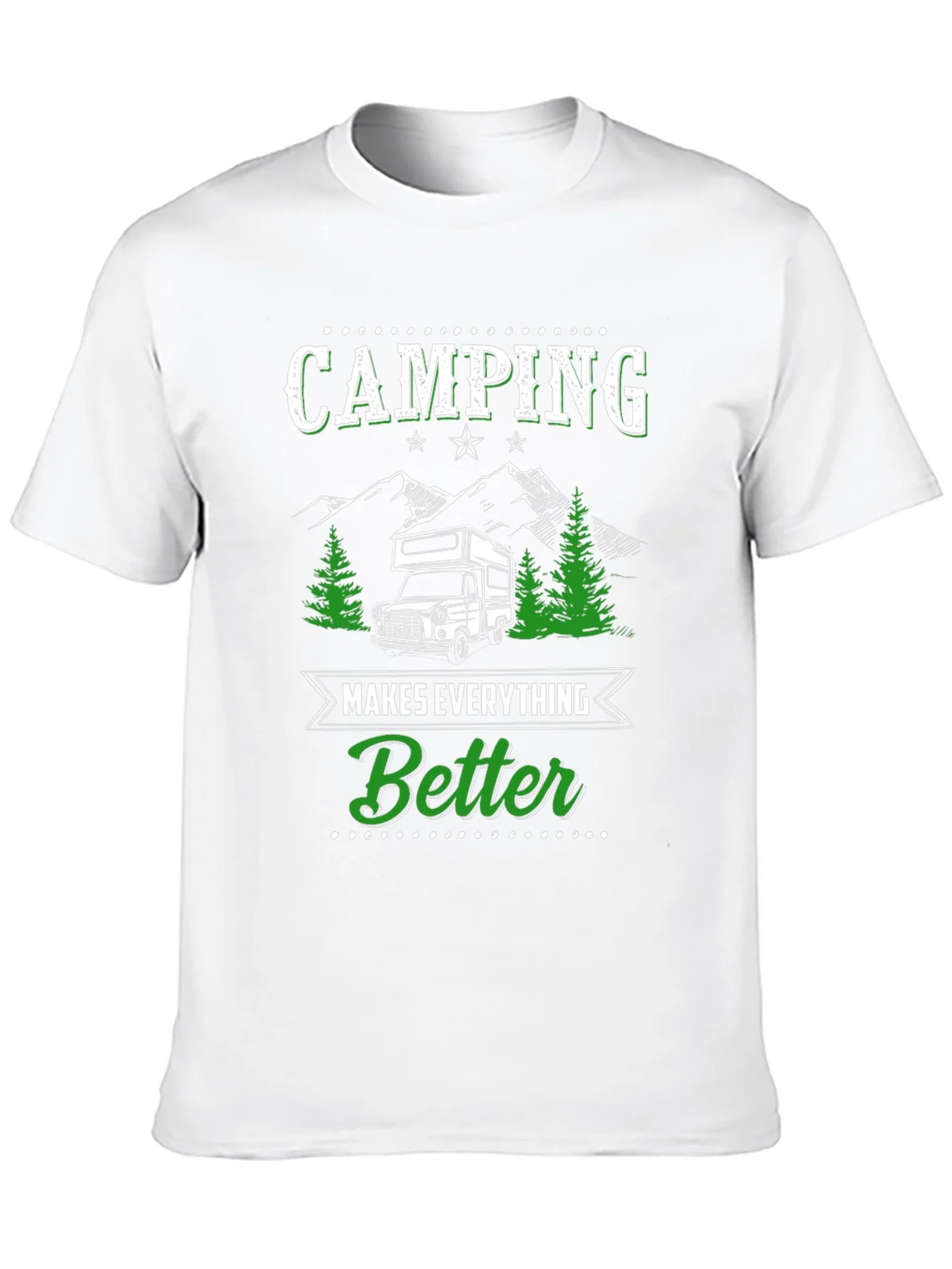 Camping Makes Everything Better Graphic Tee product image 9