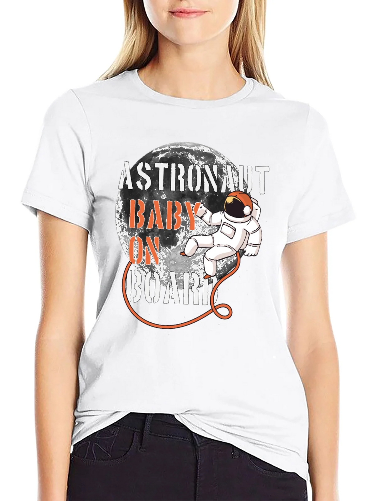 Astronaut Baby On Board Graphic T-Shirt product image 8