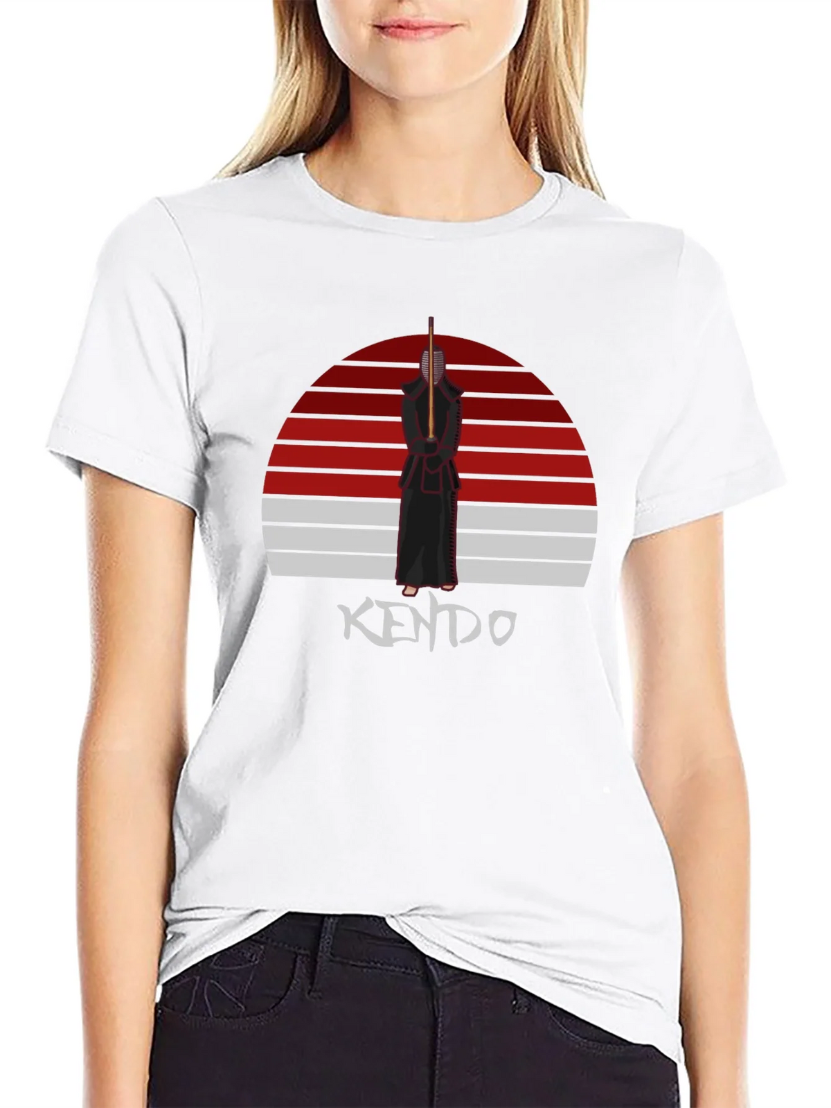 Kendo Sunset T-Shirt - Martial Arts Style product image 8