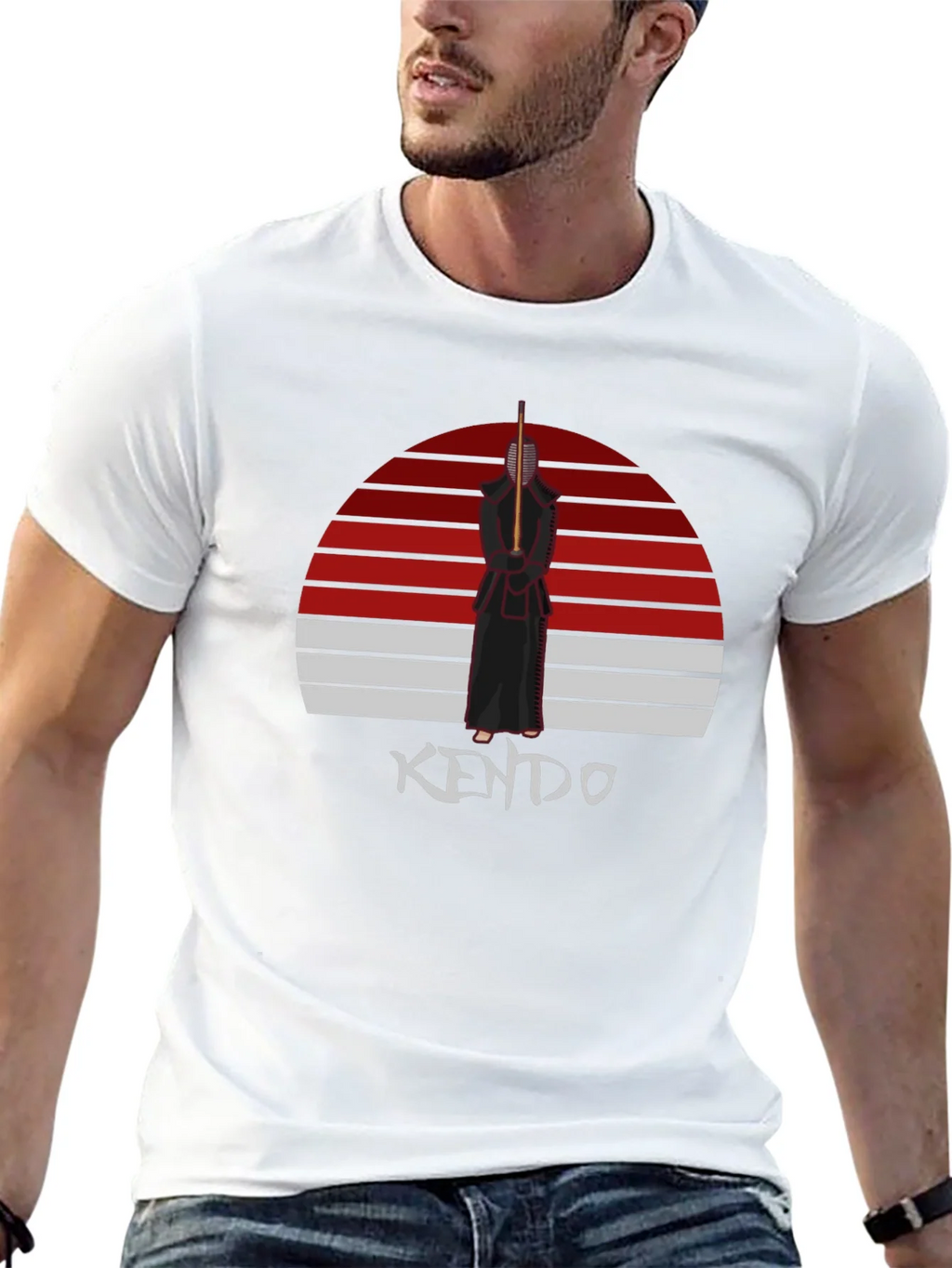 Kendo Sunset T-Shirt - Martial Arts Style product image 12