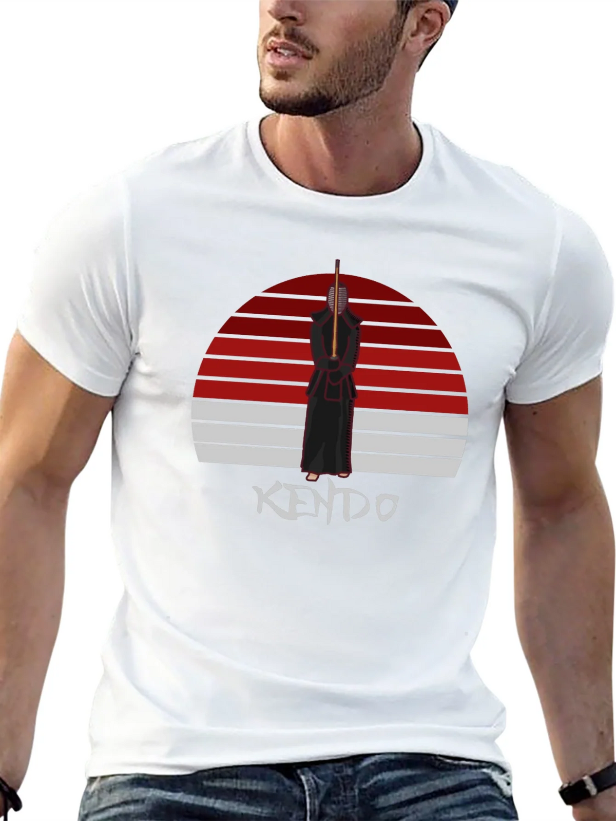 Kendo Sunset T-Shirt - Martial Arts Style product image 12