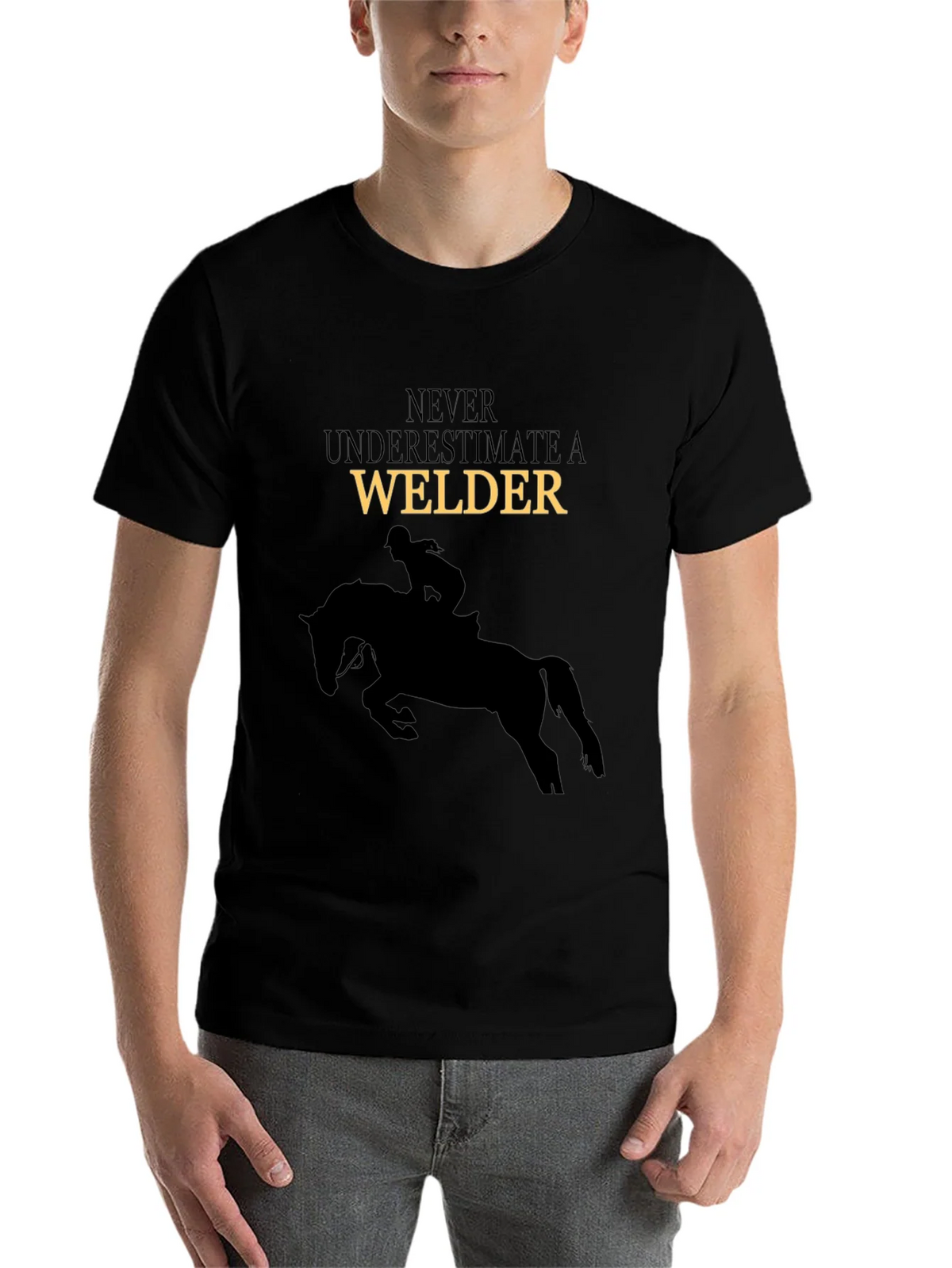 Never Underestimate a Welder T-Shirt product image 4