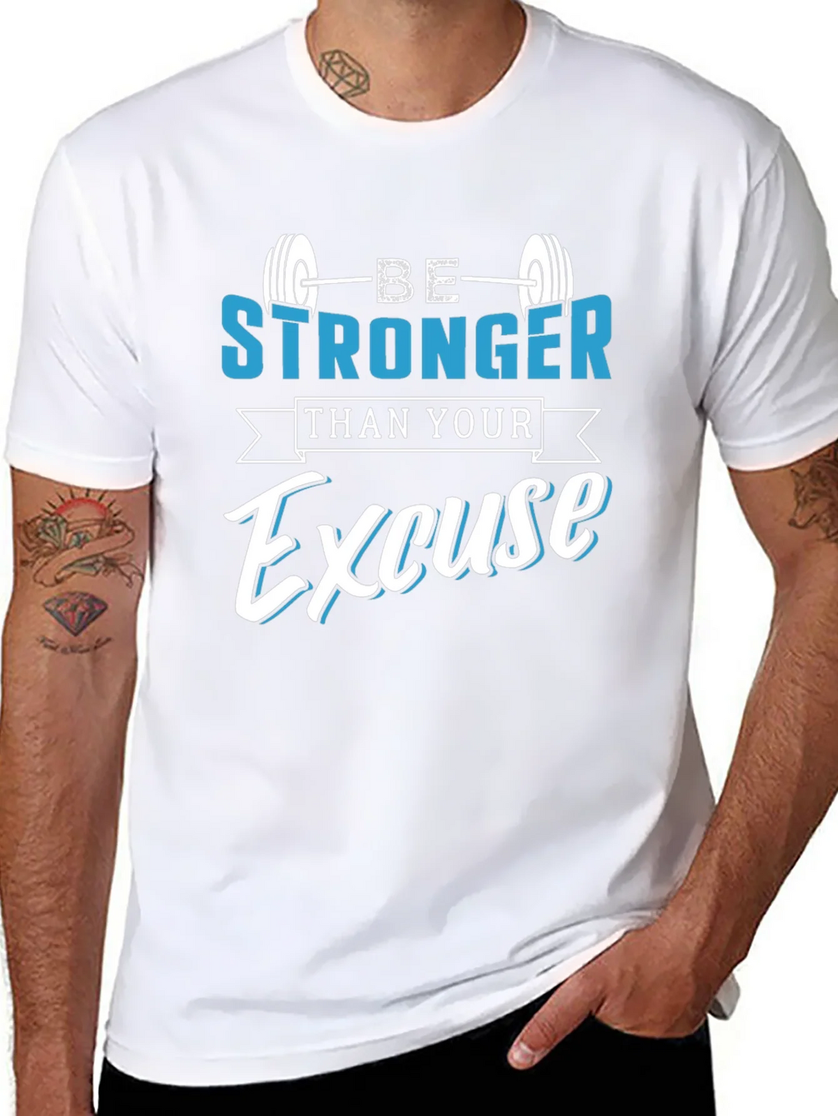 Be Stronger Than Your Excuse T-Shirt product image 5