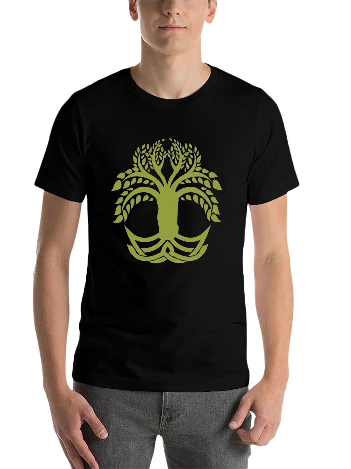 Celtic Tree of Life Black T-Shirt product image 4