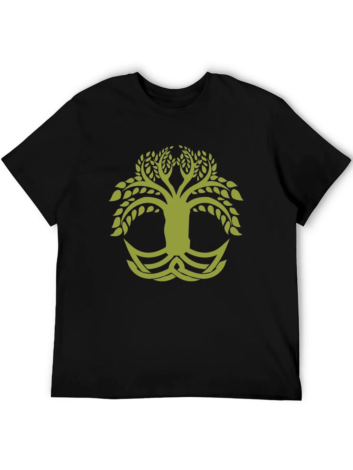 Celtic Tree of Life Black T-Shirt product image 5