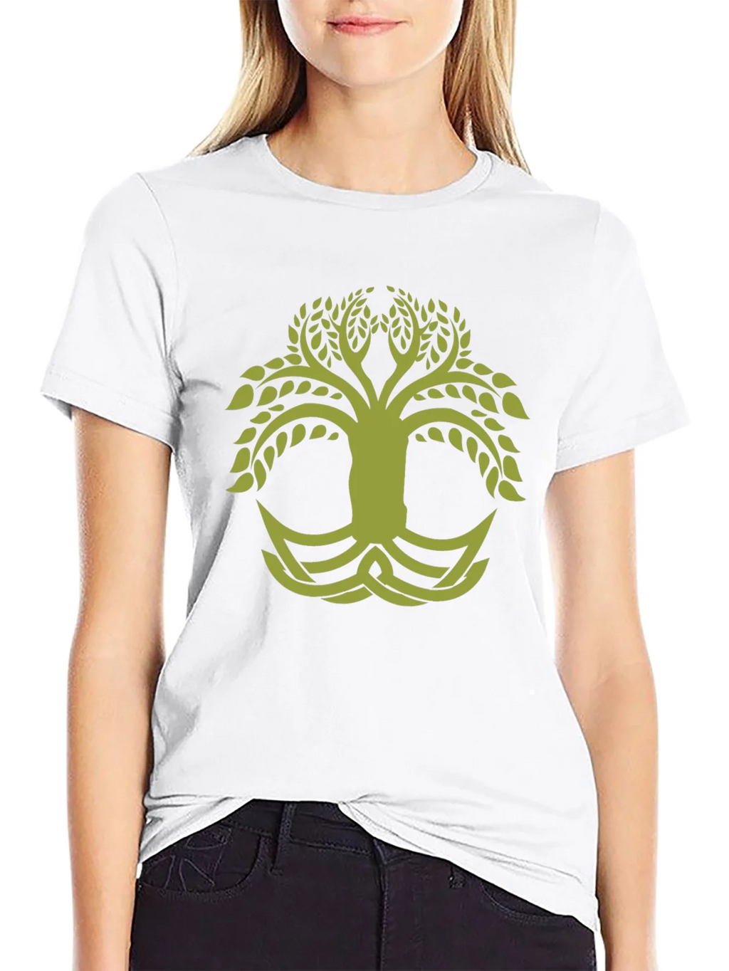 Celtic Tree of Life Black T-Shirt product image 8