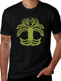 Celtic Tree of Life Black T-Shirt product image 1
