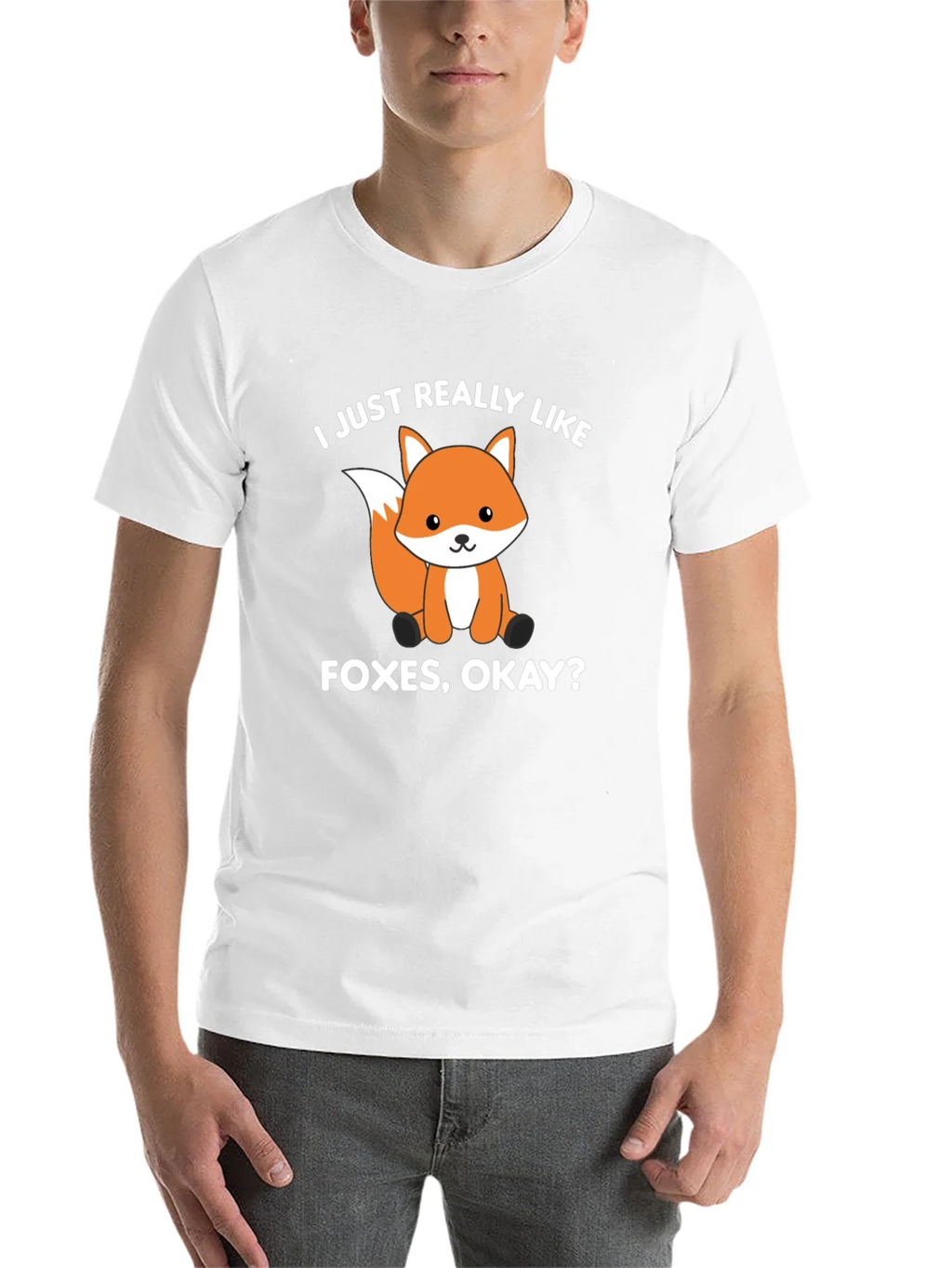 Fox Lover T-Shirt - I Just Really Like Foxes Okay? product image 10