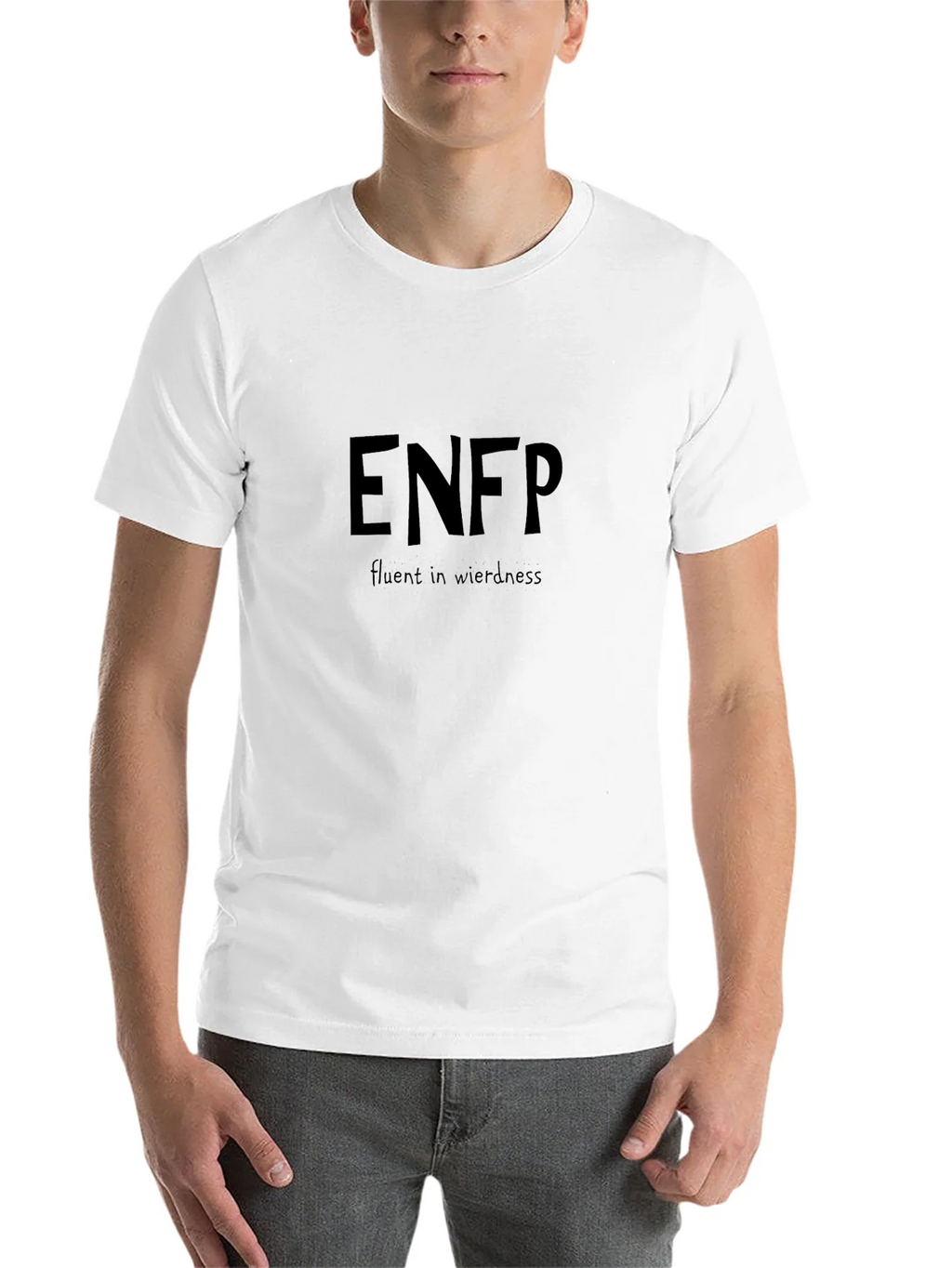 ENFP Fluent in Weirdness Black T-Shirt product image 10