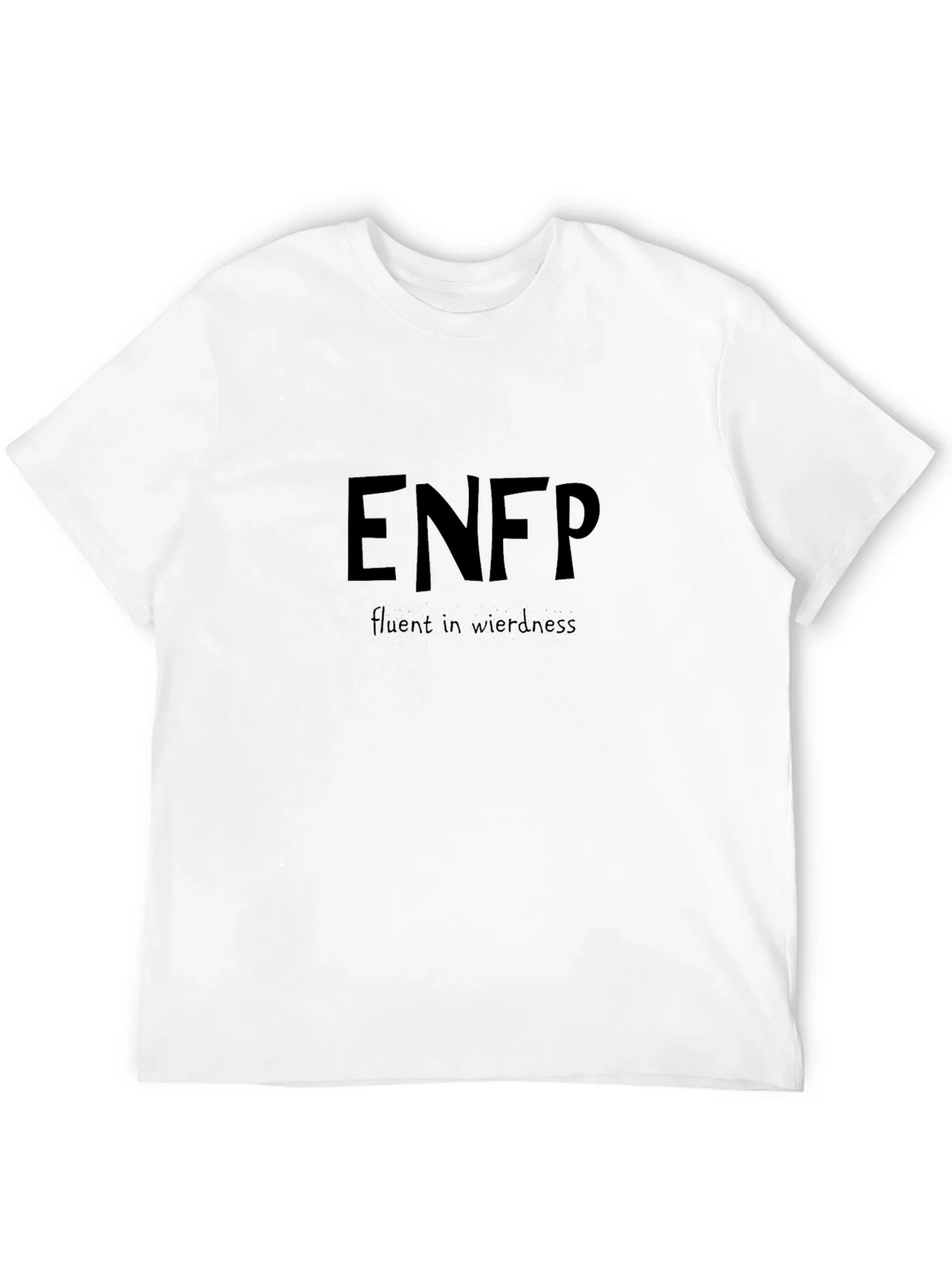 ENFP Fluent in Weirdness Black T-Shirt product image 11