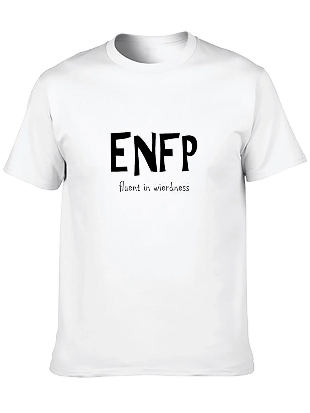 ENFP Fluent in Weirdness Black T-Shirt product image 9