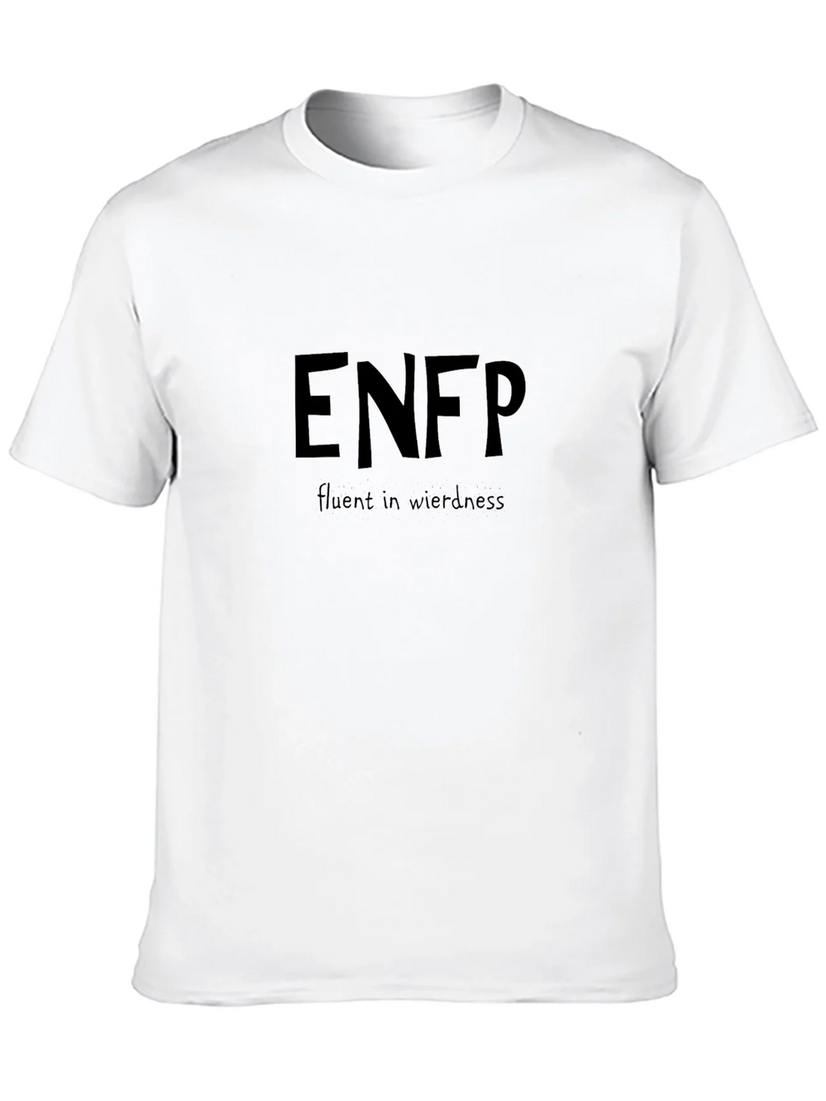 ENFP Fluent in Weirdness Black T-Shirt product image 9