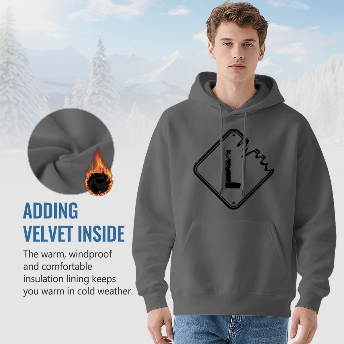 Dog Animal Hoodie - Artistic Expression Graphic Pullover product image 7