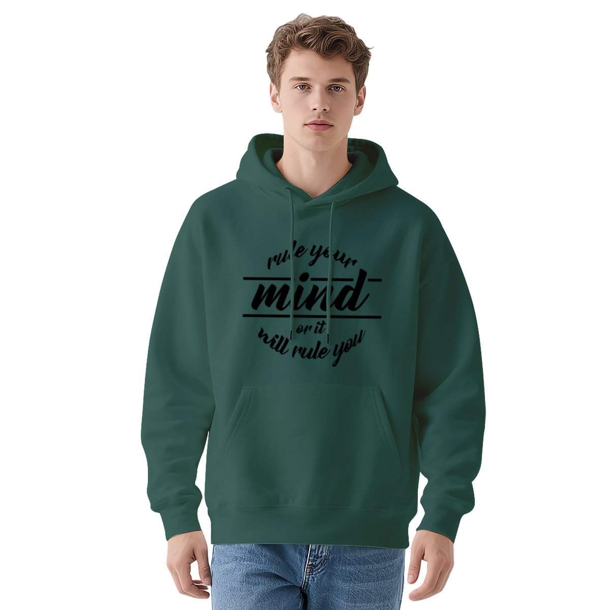Edgy Streetwear Hoodie - Dark Art Design Pullover #0598 product image 1