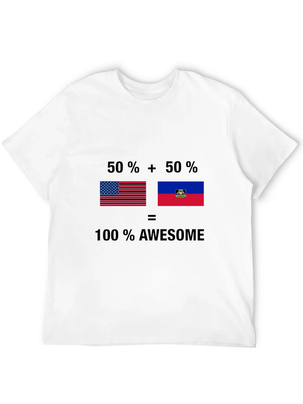 USA & Haiti Pride T-Shirt - Awesome Fusion Tee product image 9