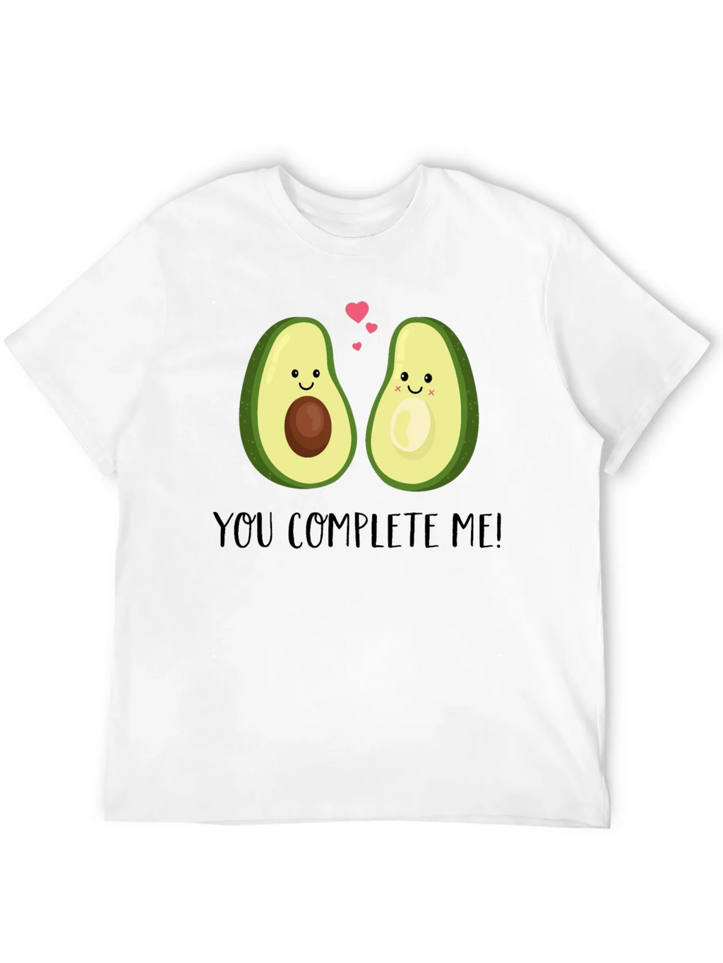 Cute Avocado Couple Graphic T-Shirt - You Complete Me! product image 11