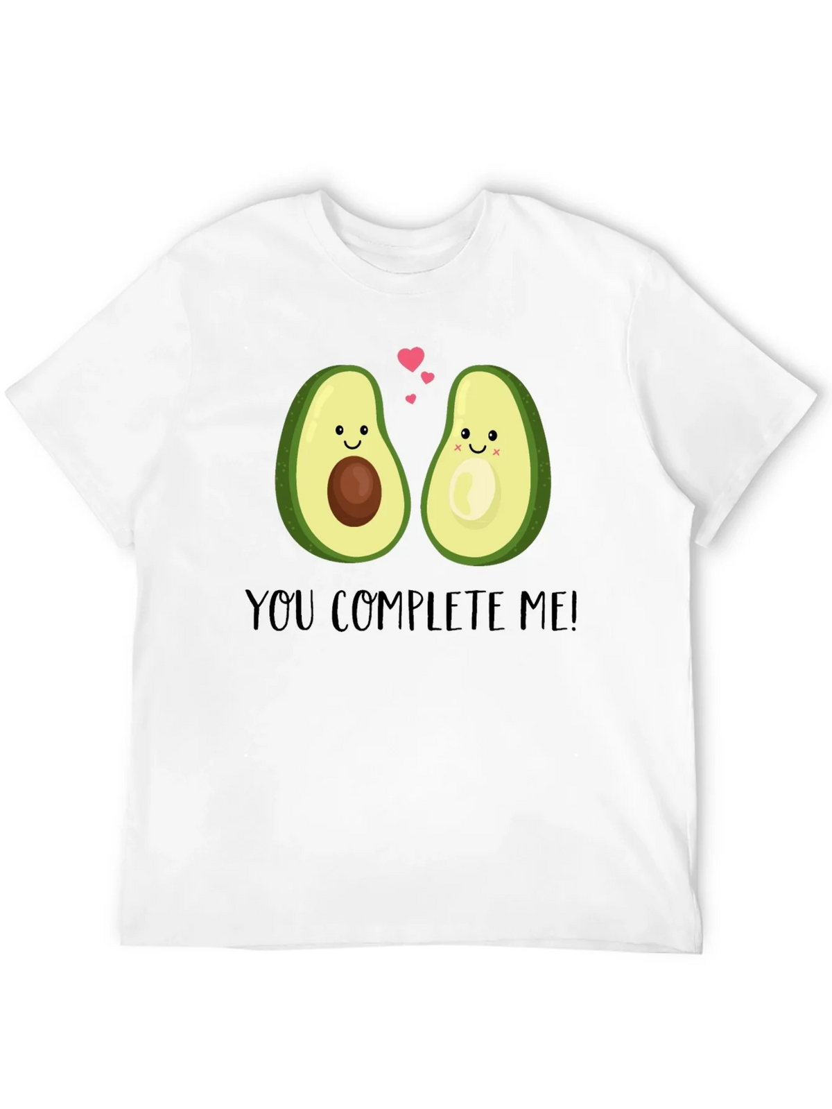 Cute Avocado Couple Graphic T-Shirt - You Complete Me! product image 11