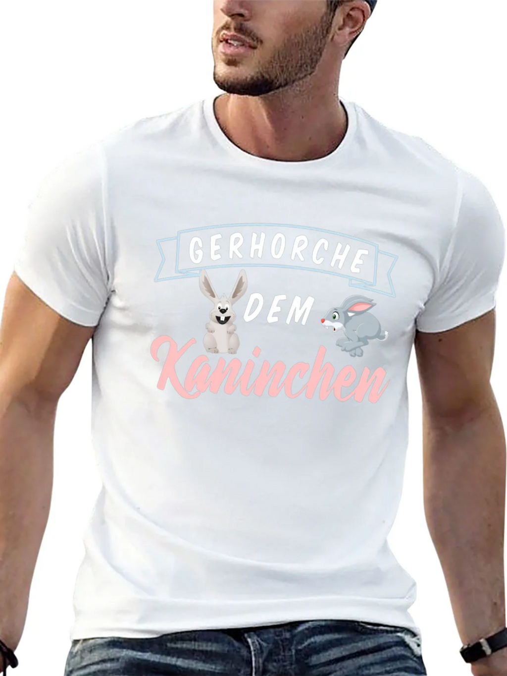 Gerhorche Dem Kaninchen Easter Bunny Graphic T-Shirt product image 12
