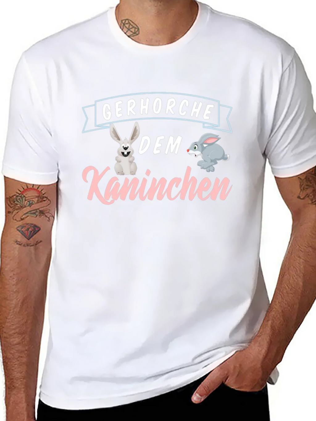 Gerhorche Dem Kaninchen Easter Bunny Graphic T-Shirt product image 7