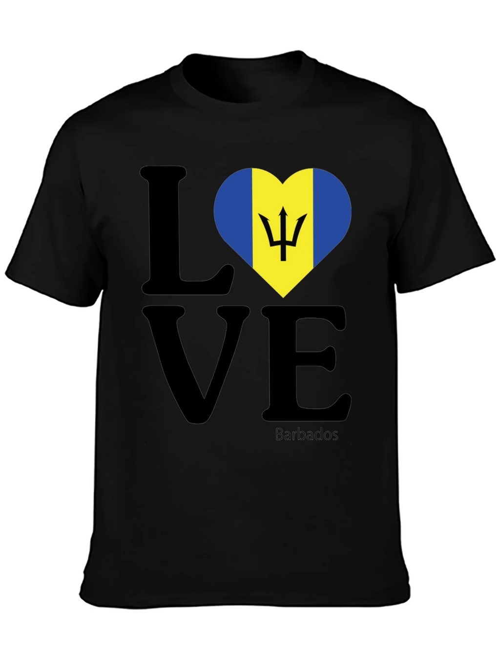 Barbados Love Heart T-Shirt product image 1