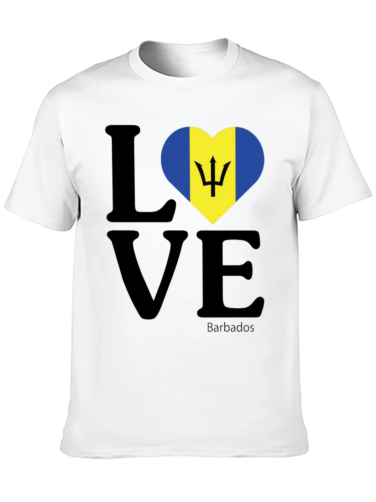 Barbados Love Heart T-Shirt product image 6