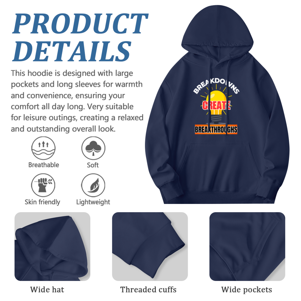 Minimalist Art Hoodie - Clean Design Pullover #0691 product image 6