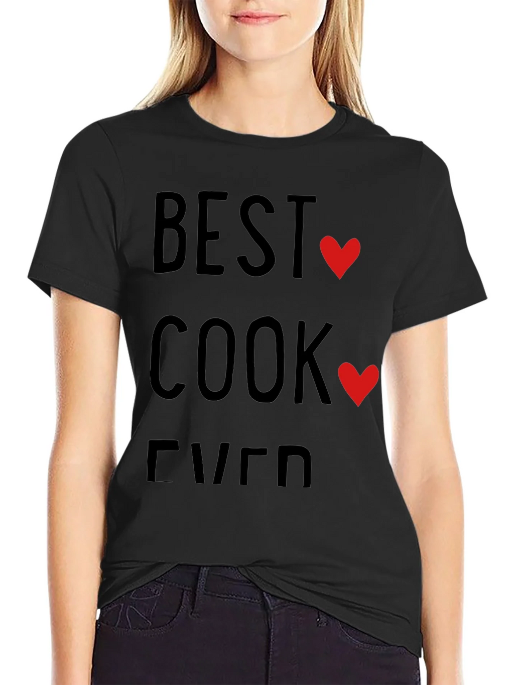 Best Cook Ever T-Shirt - Heart Design product image 2