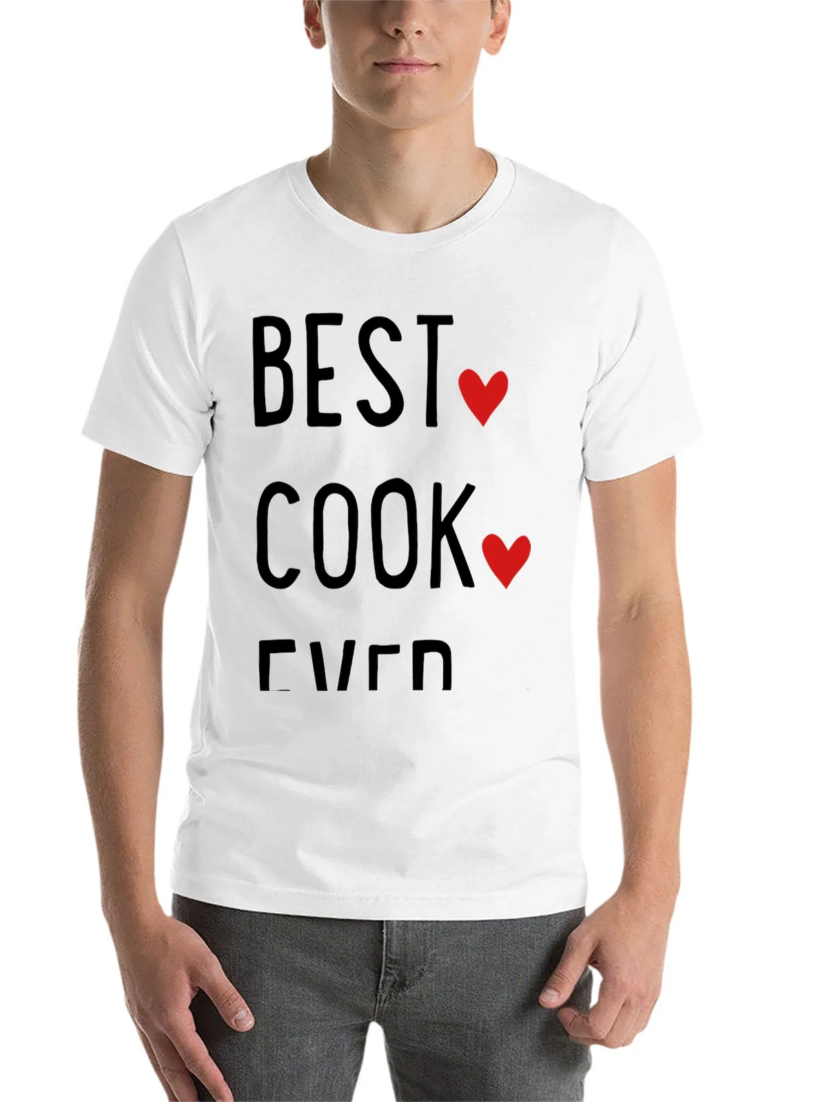 Best Cook Ever T-Shirt - Heart Design product image 10