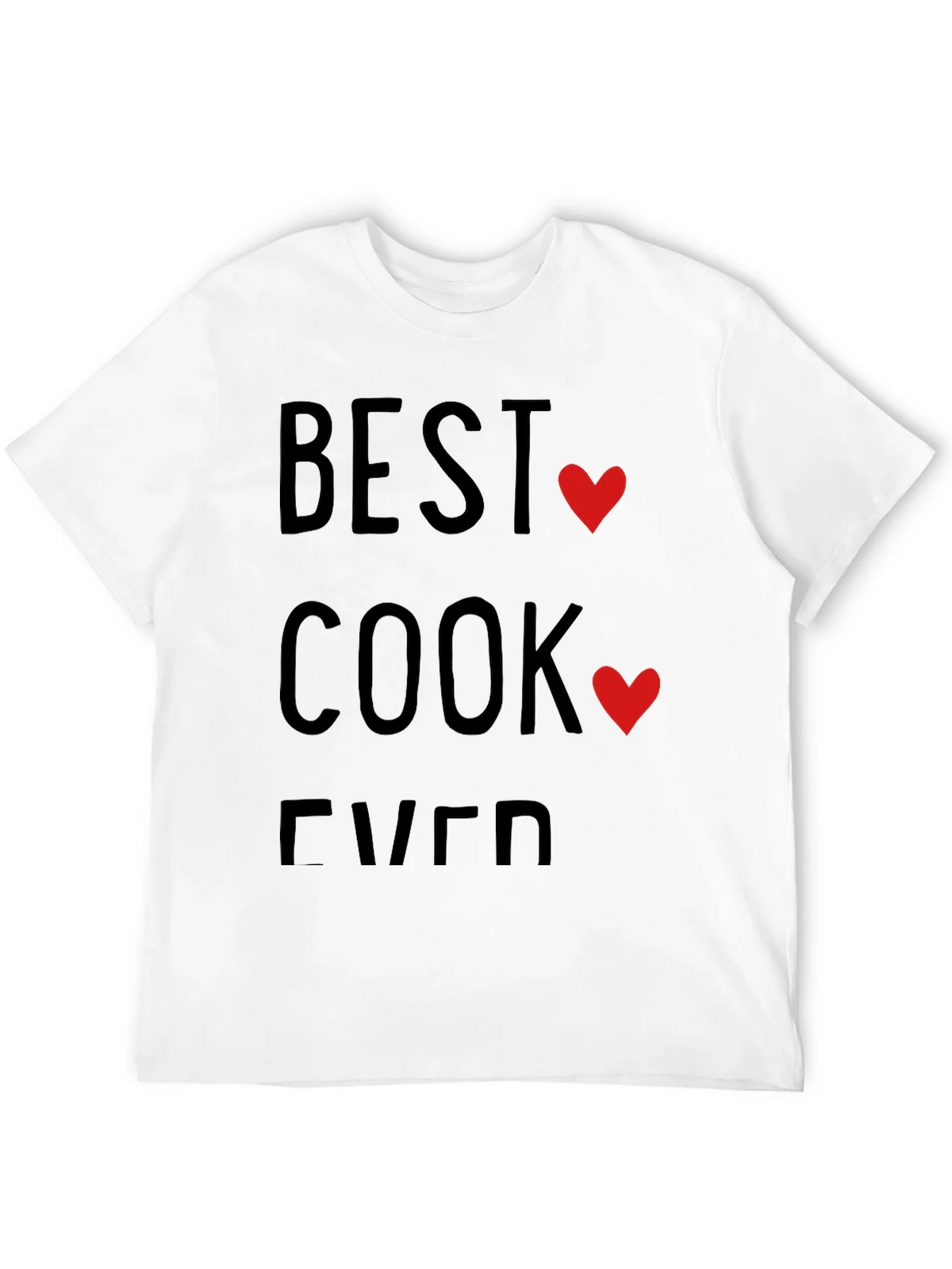 Best Cook Ever T-Shirt - Heart Design product image 11