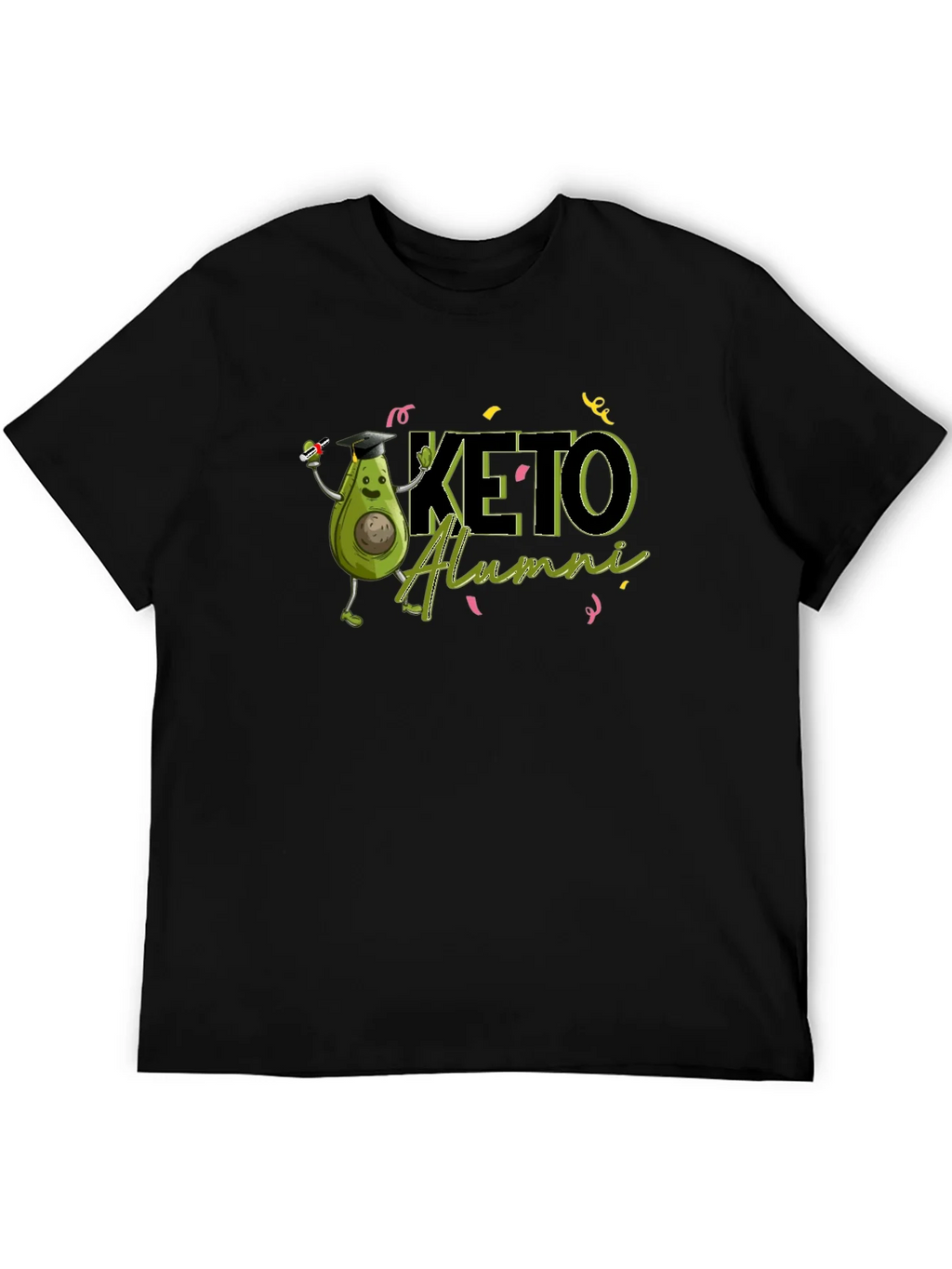 Keto Alumni Graduation T-Shirt - Funny Avocado Design product image 5