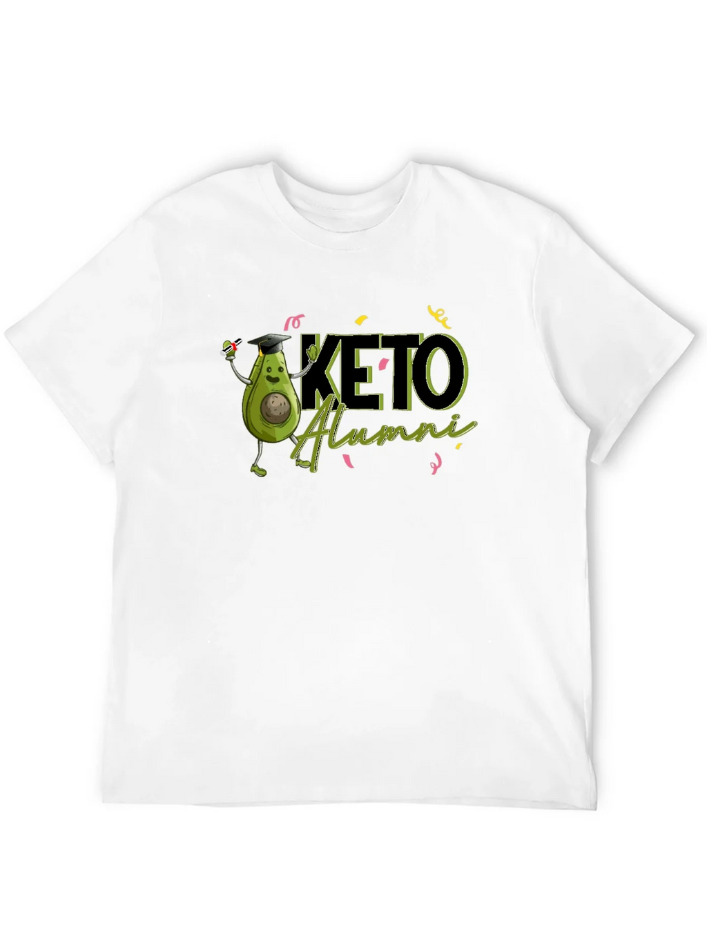 Keto Alumni Graduation T-Shirt - Funny Avocado Design product image 11