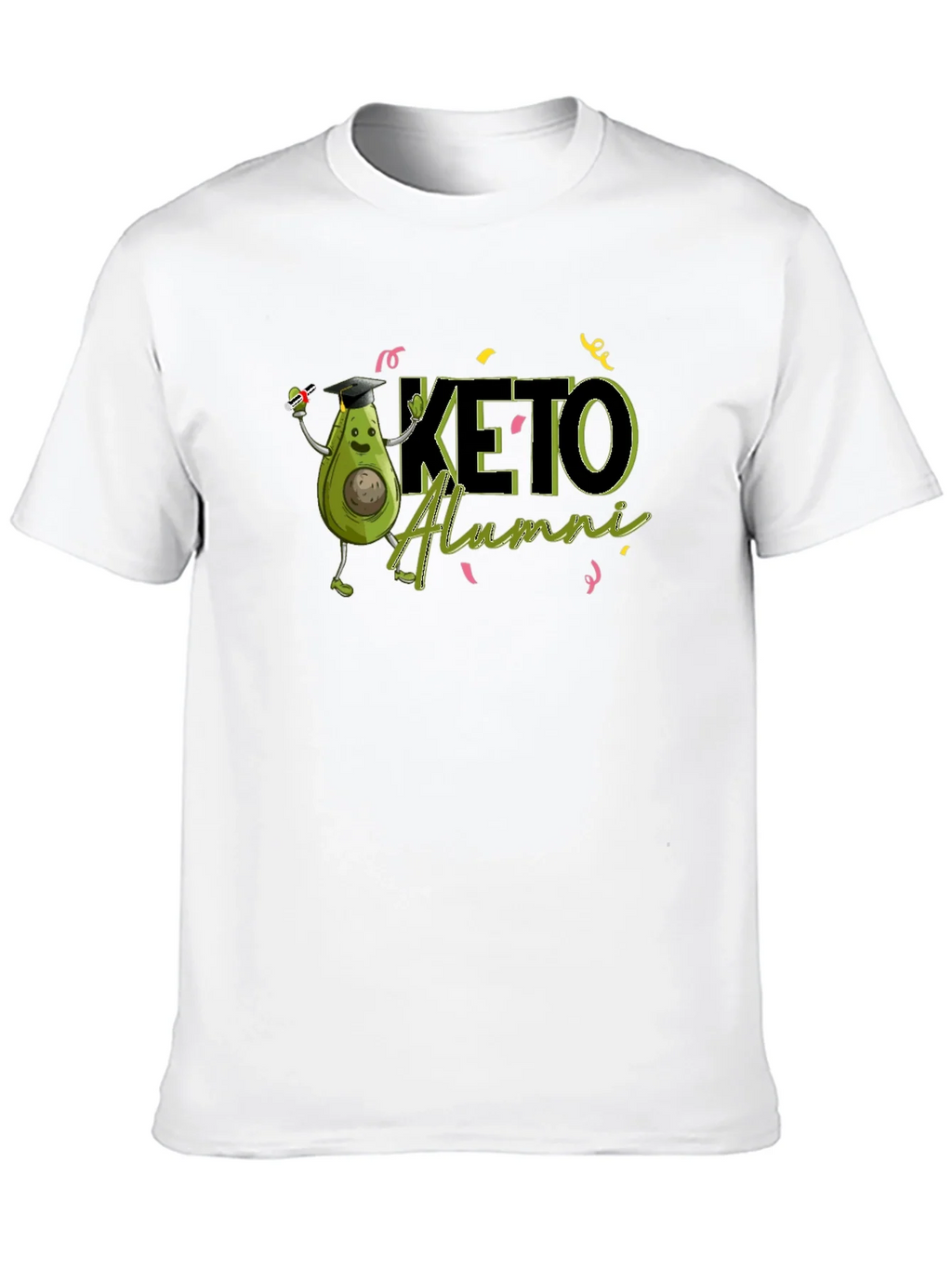 Keto Alumni Graduation T-Shirt - Funny Avocado Design product image 9