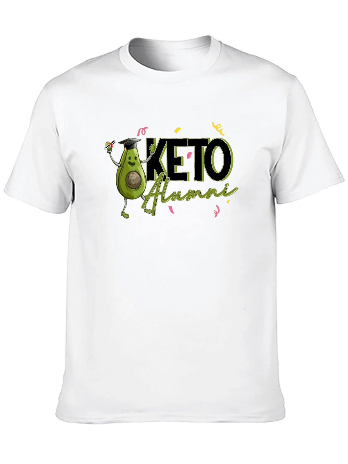 Keto Alumni Graduation T-Shirt - Funny Avocado Design product image 9