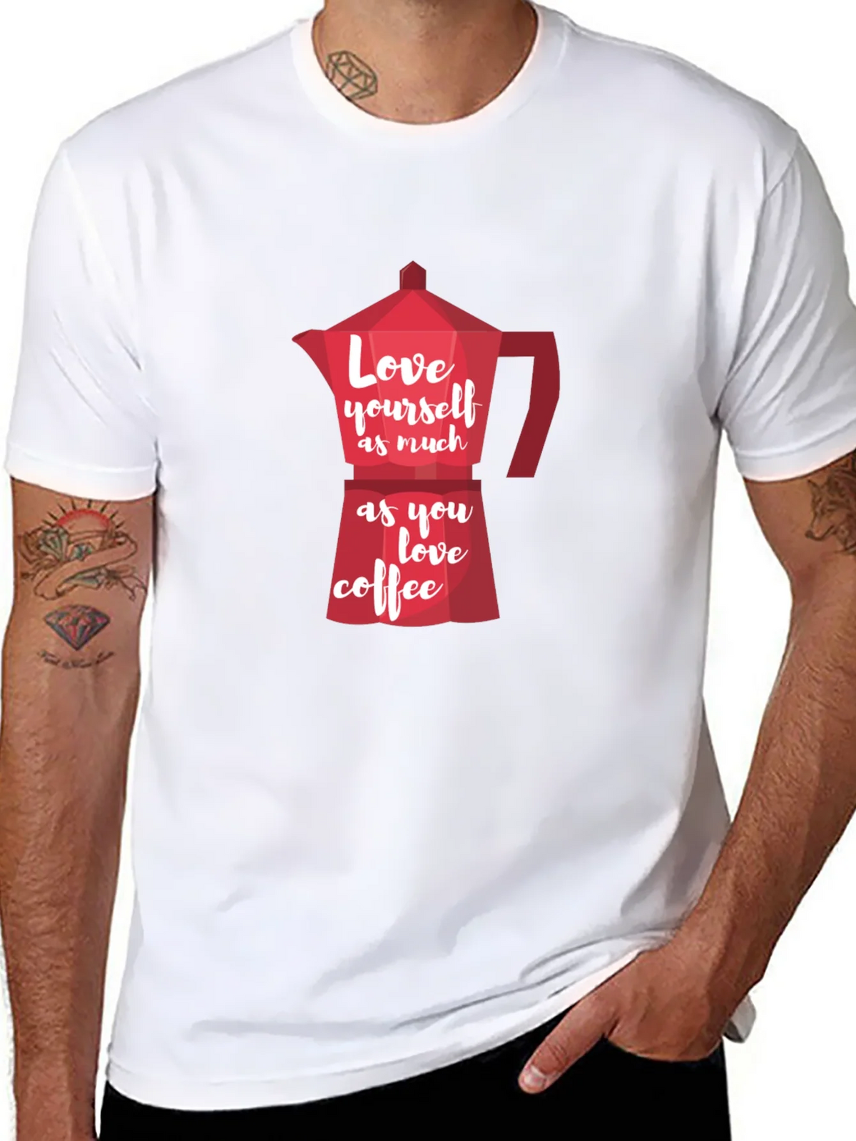 Love Yourself Coffee T-Shirt product image 7
